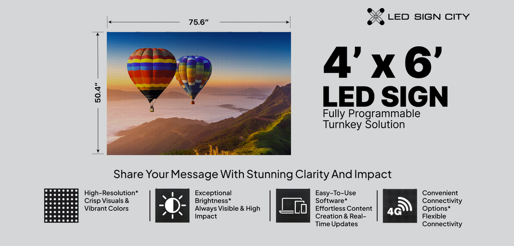 Rebuild Church-Branden's Quote ā 4.2' x 6.3' Single-Sided LED Sign