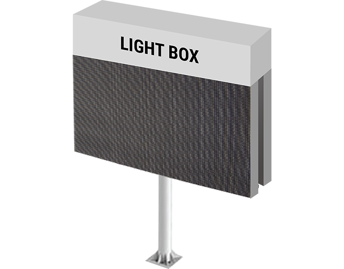 Qolr Pro 10x12 Outdoor LED Sign - Test -3