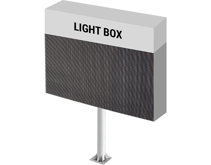 Qolr Pro 10x12 Outdoor LED Sign - Test -3