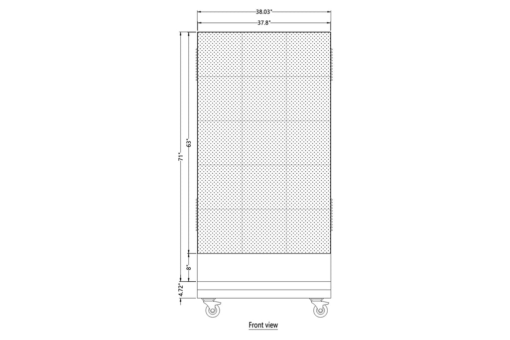P4 MM Poster LED Sign: 80x80 px