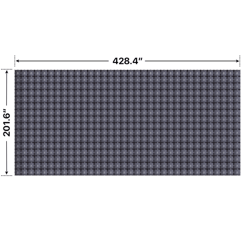 LED Sign City 16’ x 34’ LED sign, 3 Resolution Options, Brightness up to 10000 nits, Fully Programmable, Wireless Control System, Automatic sensors for brightness and temperature, Single and Double-sided display visibility