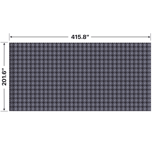 LED Sign City 16’ x 33’ LED sign, 3 Resolution Options, Brightness up to 10000 nits, Fully Programmable, Wireless Control System, Automatic sensors for brightness and temperature, Single and Double-sided display visibility