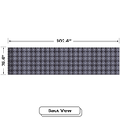 LED Sign City six by twenty four inch LED sign, back view, 3 Resolution Options, global digital signage market, digital signage led screen, bar signs