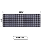 LED Sign City six by eighteen inch LED sign, back view, Single and Double-sided display visibility, digital signage marketing, led digital signage display, church signs
