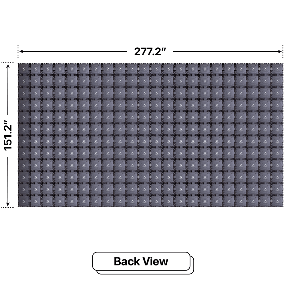 LED Sign City 12’ x 22’ LED sign, 3 Resolution Options, Brightness up to 10000 nits, Fully Programmable, Wireless Control System, Automatic sensors for brightness and temperature, Single and Double-sided display visibility