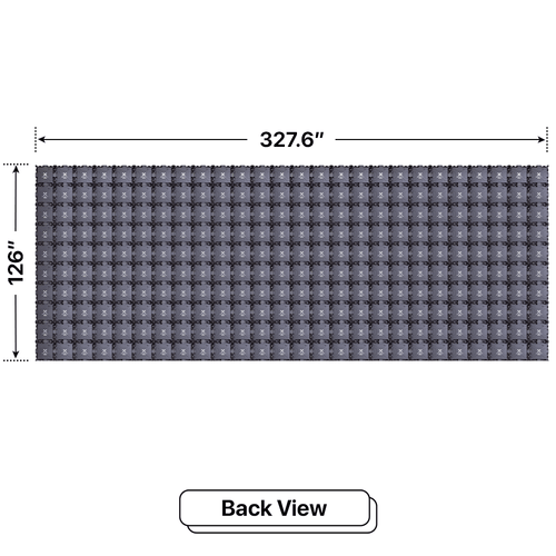 LED Sign City 10’ x 26’ LED sign, 3 Resolution Options, Brightness up to 10000 nits, Fully Programmable, Wireless Control System, Automatic sensors for brightness and temperature, Single and Double-sided display visibility