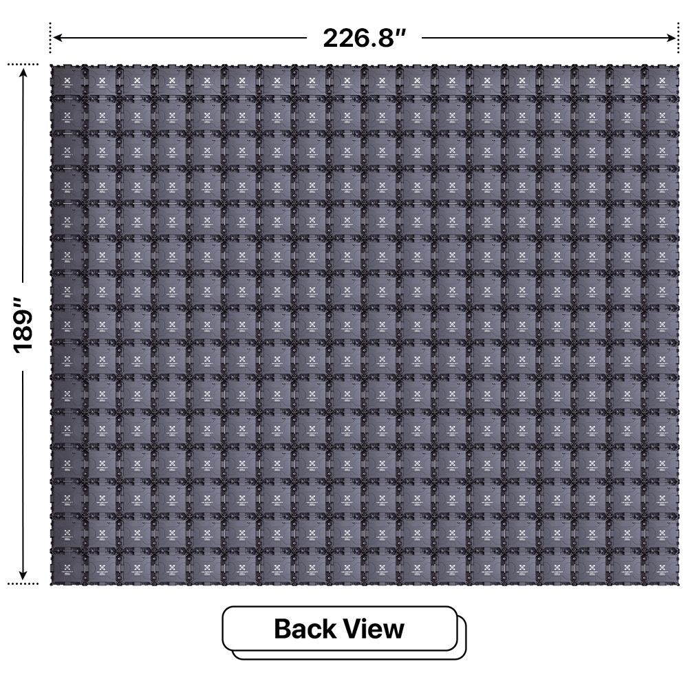 LED Sign City 15’ x 18’ LED sign, 3 Resolution Options, Brightness up to 10000 nits, Fully Programmable, Wireless Control System, Automatic sensors for brightness and temperature, Single and Double-sided display visibility