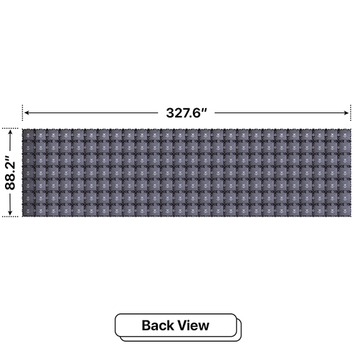 LED Sign City seven by twenty six inch LED sign, back view, Single and Double-sided display visibility, digital signage market, digital signage led, bar signs