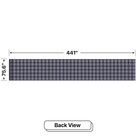 LED Sign City six by thirty five inch LED sign, back view, Brightness up to 10000 nits, digital signage marketing, digital led signage, church signs