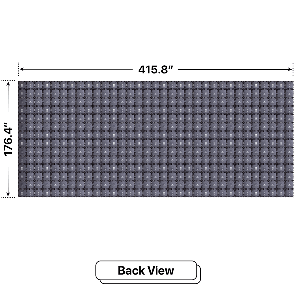 LED Sign City 14’ x 33’ LED sign, 3 Resolution Options, Brightness up to 10000 nits, Fully Programmable, Wireless Control System, Automatic sensors for brightness and temperature, Single and Double-sided display visibility