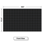LED Sign City 9’x15’ LED sign, 3 Resolution Options, Brightness up to 10000 nits, Fully Programmable, Wireless Control System, Automatic sensors for brightness and temperature, Single and Double-sided display visibility