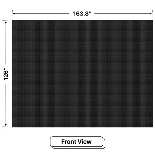 LED Sign City 10’ x 13’ LED sign, 3 Resolution Options, Brightness up to 10000 nits, Fully Programmable, Wireless Control System, Automatic sensors for brightness and temperature, Single and Double-sided display visibility