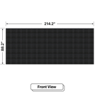 LED Sign City seven by seventeen inch LED sign, front view, Brightness up to 10000 nits, digital signage market, led digital signage display, bar signs