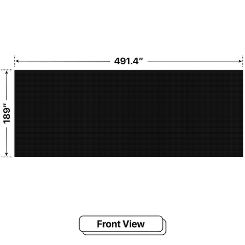 Led Sign City Series 15X39 outdoor custom led sign with brilliant full-color programmable digital signage, Free software, and wireless communication