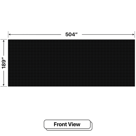 Led Sign City Series 15X40 outdoor custom led sign with brilliant full-color programmable digital signage, Free software, and wireless communication