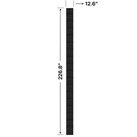 Led Sign City Series 18X1 outdoor custom led sign with brilliant full-color programmable digital signage, Free software, and wireless communication