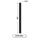 LED Sign City 15’ x 1’ LED sign, 3 Resolution Options, Brightness up to 10000 nits, Fully Programmable, Wireless Control System, Automatic sensors for brightness and temperature, Single and Double-sided display visibility