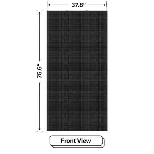 LED Sign City six by three inch LED sign, front view, Brightness up to 10000 nits, digital signage marketing, digital led signage, church signs