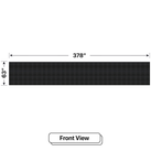 LED Sign City five by thirty inch LED sign, front view, Single and Double-sided display visibility, digital signage market, digital signage led, bar signs