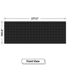 LED Sign City eight by twenty two inch LED sign, front view, 3 Resolution, up to 10000 nits, digital signage market, digital signage led, bar signs