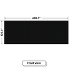 LED Sign City 14’ x 38’ LED sign, 3 Resolution Options, Brightness up to 10000 nits, Fully Programmable, Wireless Control System, Automatic sensors for brightness and temperature, Single and Double-sided display visibility