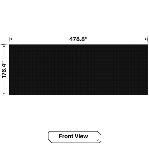 LED Sign City 14’ x 38’ LED sign, 3 Resolution Options, Brightness up to 10000 nits, Fully Programmable, Wireless Control System, Automatic sensors for brightness and temperature, Single and Double-sided display visibility