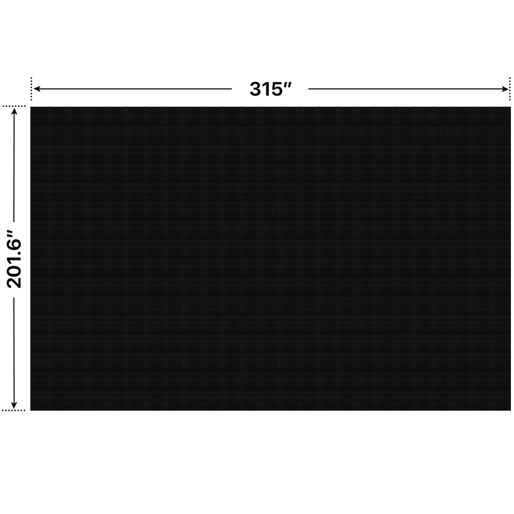 LED Sign City 16’ x 25’ LED sign, 3 Resolution Options, Brightness up to 10000 nits, Fully Programmable, Wireless Control System, Automatic sensors for brightness and temperature, Single and Double-sided display visibility