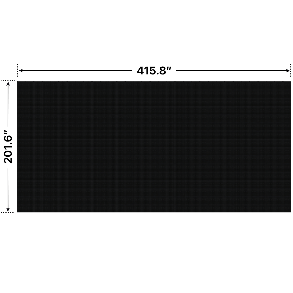 LED Sign City 16’ x 33’ LED sign, 3 Resolution Options, Brightness up to 10000 nits, Fully Programmable, Wireless Control System, Automatic sensors for brightness and temperature, Single and Double-sided display visibility