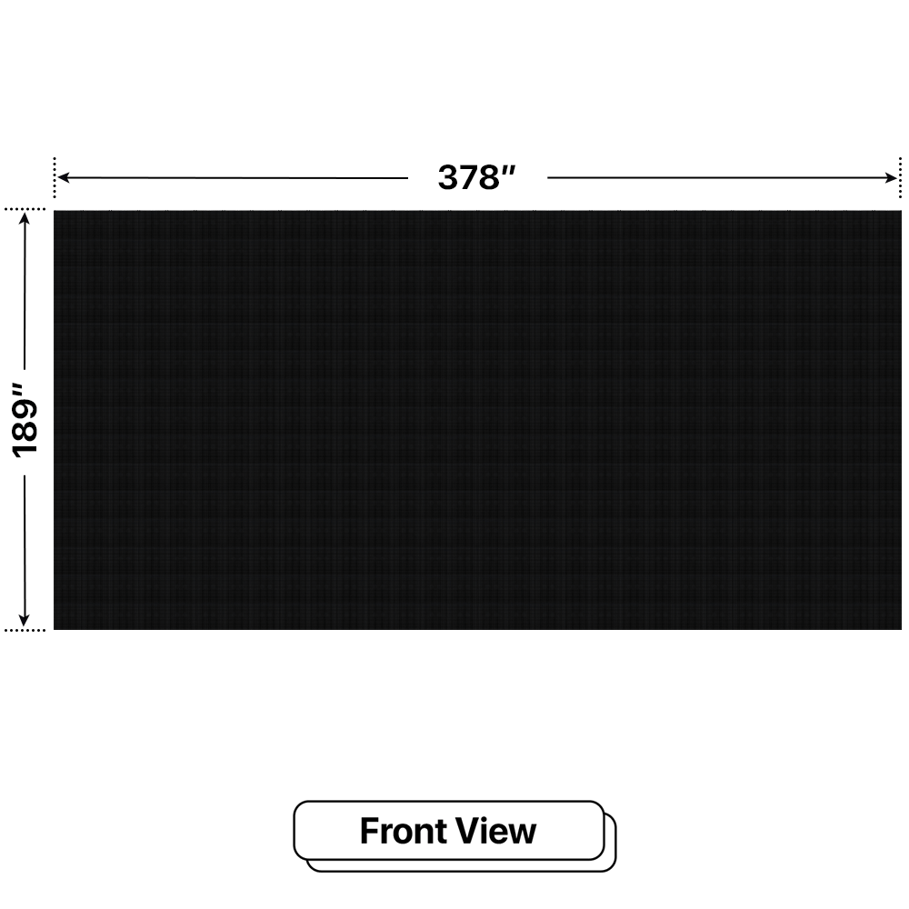 LED Sign City 15’ x 30’ LED sign, 3 Resolution Options, Brightness up to 10000 nits, Fully Programmable, Wireless Control System, Automatic sensors for brightness and temperature, Single and Double-sided display visibility
