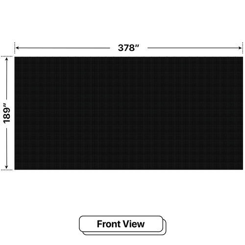 LED Sign City 15’ x 30’ LED sign, 3 Resolution Options, Brightness up to 10000 nits, Fully Programmable, Wireless Control System, Automatic sensors for brightness and temperature, Single and Double-sided display visibility