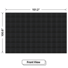 LED Sign City eight by twelve inch LED sign, front view, 3 Resolution, up to 10000 nits, digital signage market, digital signage led, bar signs