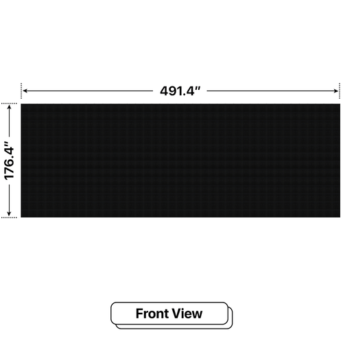LED Sign City 14’ x 39’ LED sign, 3 Resolution Options, Brightness up to 10000 nits, Fully Programmable, Wireless Control System, Automatic sensors for brightness and temperature, Single and Double-sided display visibility