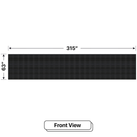 LED Sign City five by twenty five inch LED sign, front view, Single and Double-sided display visibility, digital signage market, digital signage led, bar signs