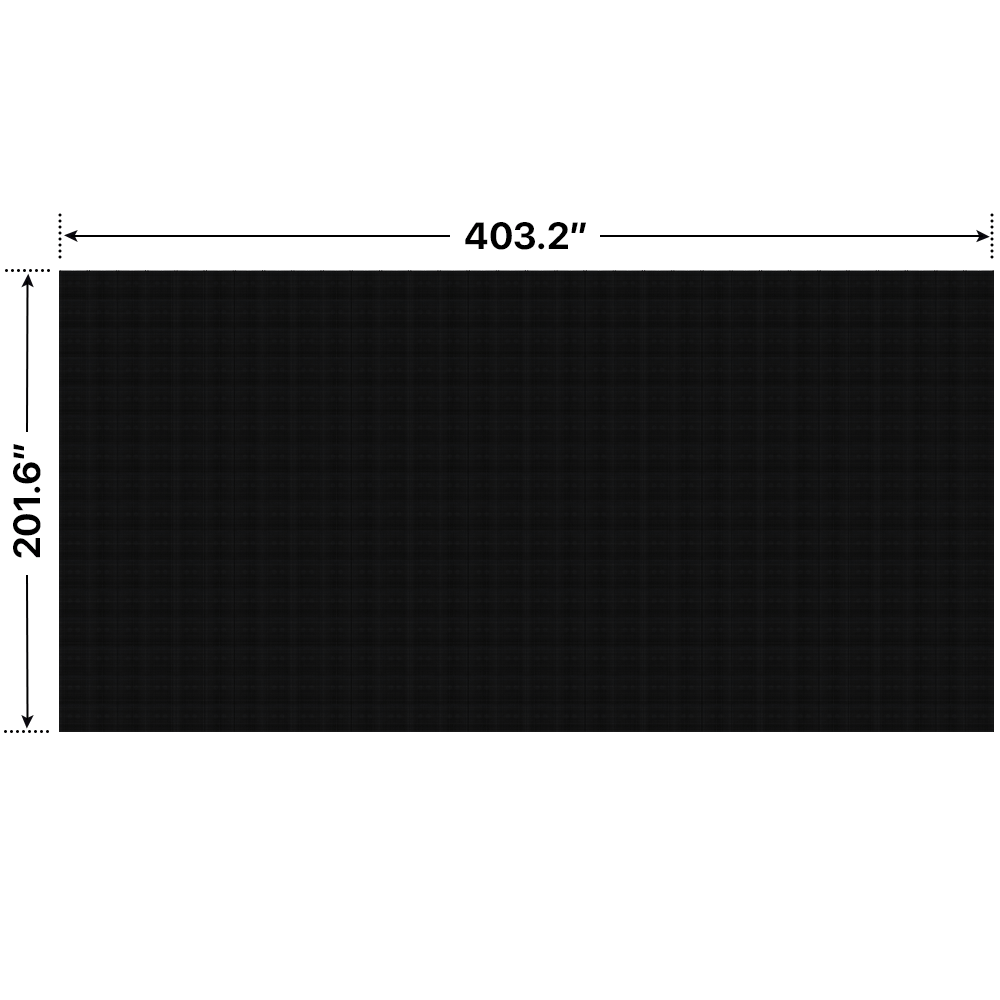 LED Sign City 16’ x 32’ LED sign, 3 Resolution Options, Brightness up to 10000 nits, Fully Programmable, Wireless Control System, Automatic sensors for brightness and temperature, Single and Double-sided display visibility