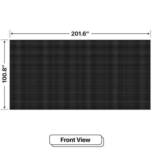 LED Sign City eight by sixteen inch LED sign, front view, 3 Resolution, up to 10000 nits, digital signage marketing, led digital signage display, church signs