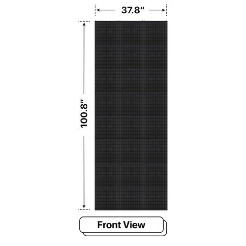 LED Sign City eight by three inch LED sign, front view, Brightness up to 10000 nits, digital signage marketing, digital led signage, church signs