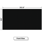 LED Sign City 15’ x 28’ LED sign, 3 Resolution Options, Brightness up to 10000 nits, Fully Programmable, Wireless Control System, Automatic sensors for brightness and temperature, Single and Double-sided display visibility