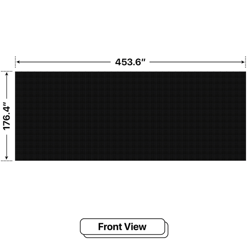 LED Sign City 14’ x 36’ LED sign, 3 Resolution Options, Brightness up to 10000 nits, Fully Programmable, Wireless Control System, Automatic sensors for brightness and temperature, Single and Double-sided display visibility