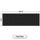 LED Sign City six by eighteen inch LED sign, front view, 3 Resolution Options, digital signage market, digital signage led, bar signs