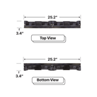 LED Sign City 15’ x 2’ LED sign, 3 Resolution Options, Brightness up to 10000 nits, Fully Programmable, Wireless Control System, Automatic sensors for brightness and temperature, Single and Double-sided display visibility