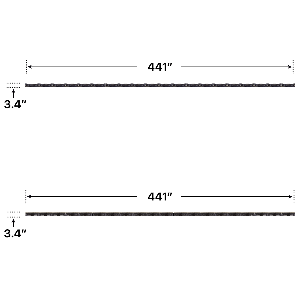 LED Sign City 16’ x 35’ LED sign, 3 Resolution Options, Brightness up to 10000 nits, Fully Programmable, Wireless Control System, Automatic sensors for brightness and temperature, Single and Double-sided display visibility