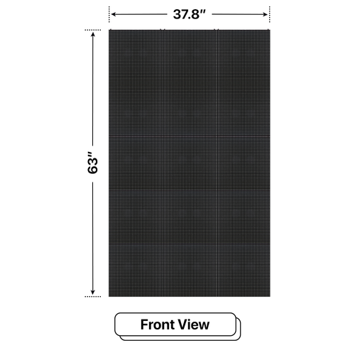 Led Sign City Series 5X3 outdoor custom led sign with brilliant full-color programmable digital signage, Free software, and wireless communication