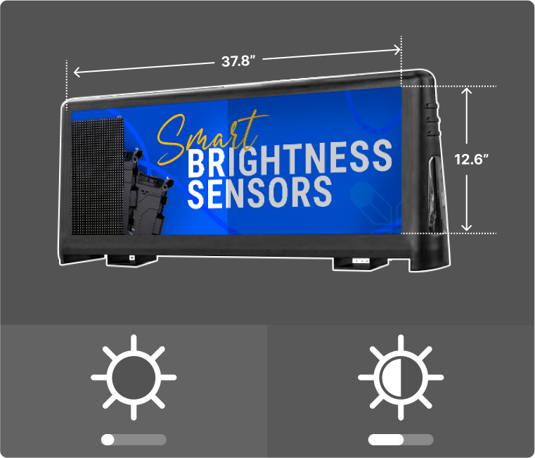 Car Top LED Sign: Elite and Energy Efficient