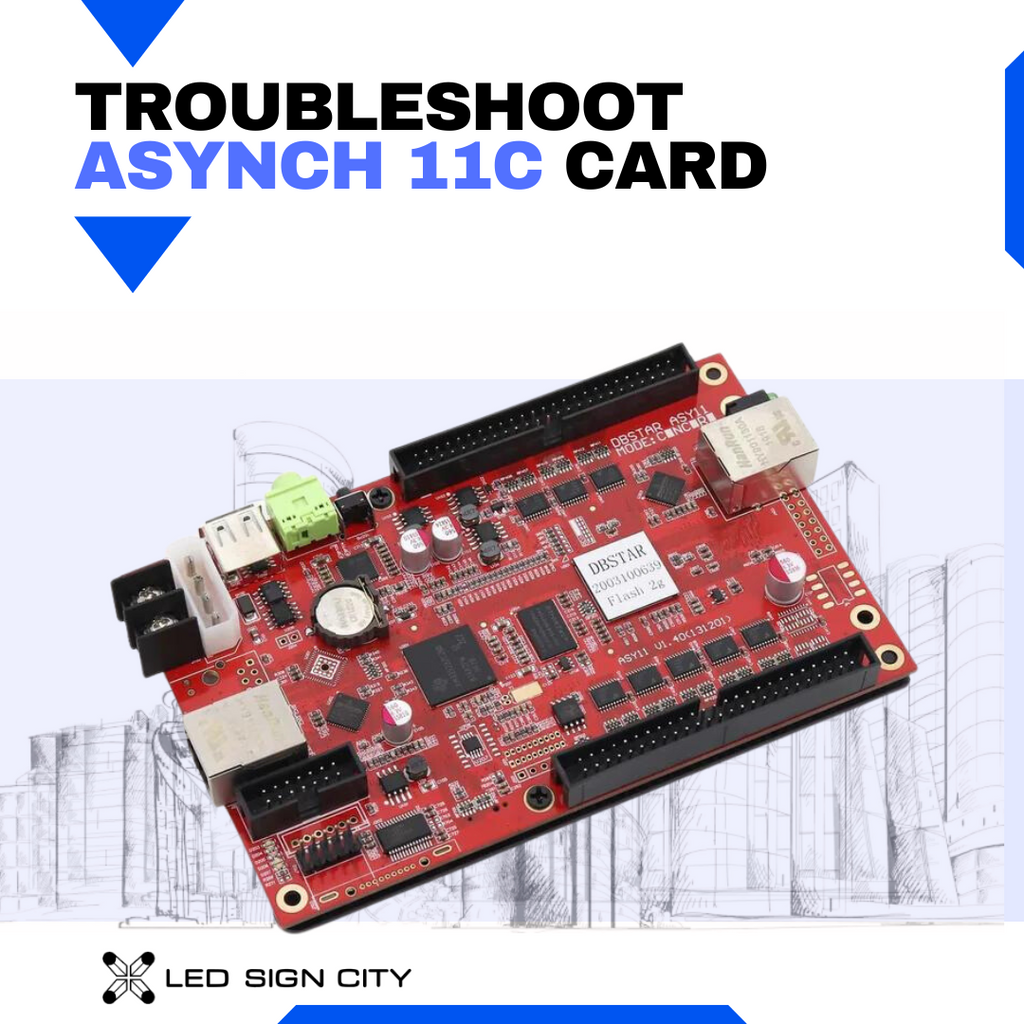 Troubleshooting ASYNCH 11C Card