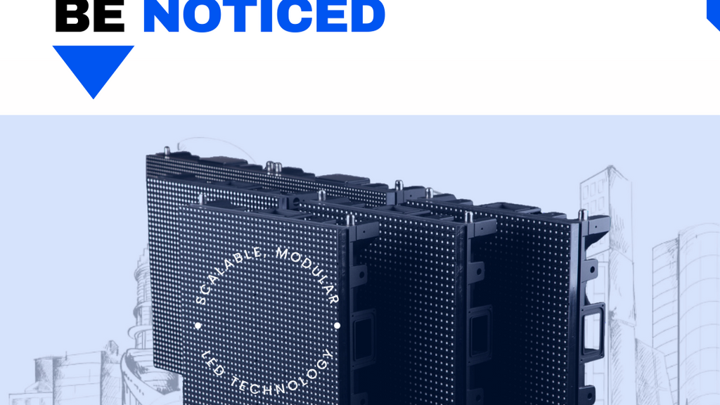 Upgradable LED Signs Stay Fresh for Over 15 Years