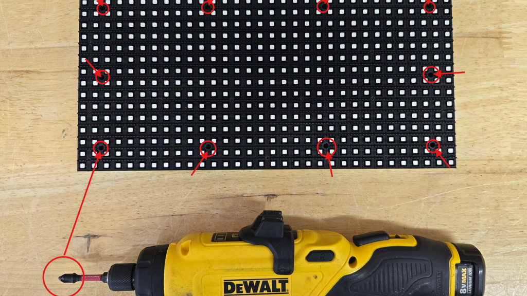 How to Remove a Front-Serviceable LED Module Secured with Screws