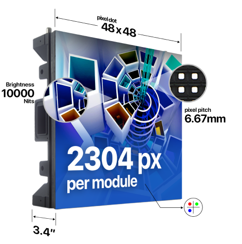 Qolr Pro 4x5 Outdoor LED Sign