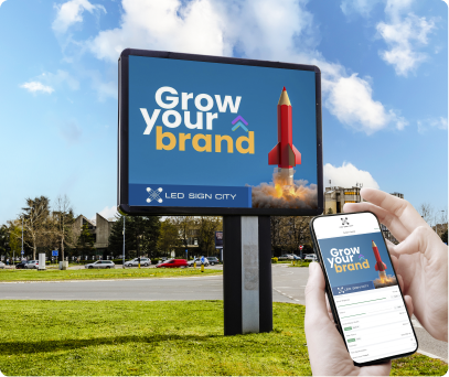 Qolr Pro 9x36 Outdoor LED Sign