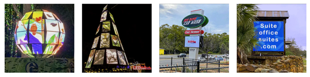 Custom led business signage for outdoor advertising