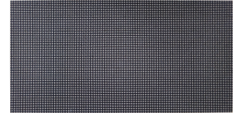 Height: 3 feet Width: 6 feet | Resolution is 384 x 1024 Pixels | Single Sided